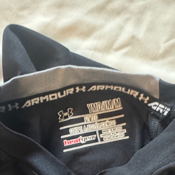 Under Armour Men's Dark Navy Athletic Tee - Picture 3 of 3